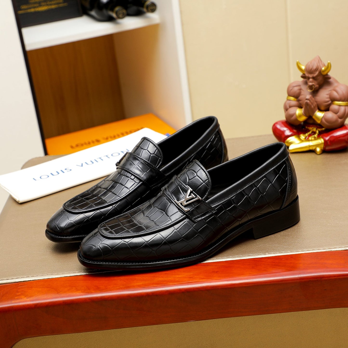 Men's new boutique business leather shoes 0725072802