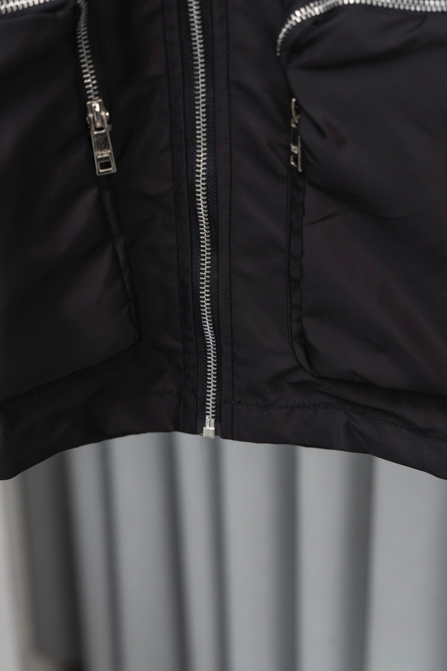 PRD recycled nylon hooded sleeveless vest 0725092604