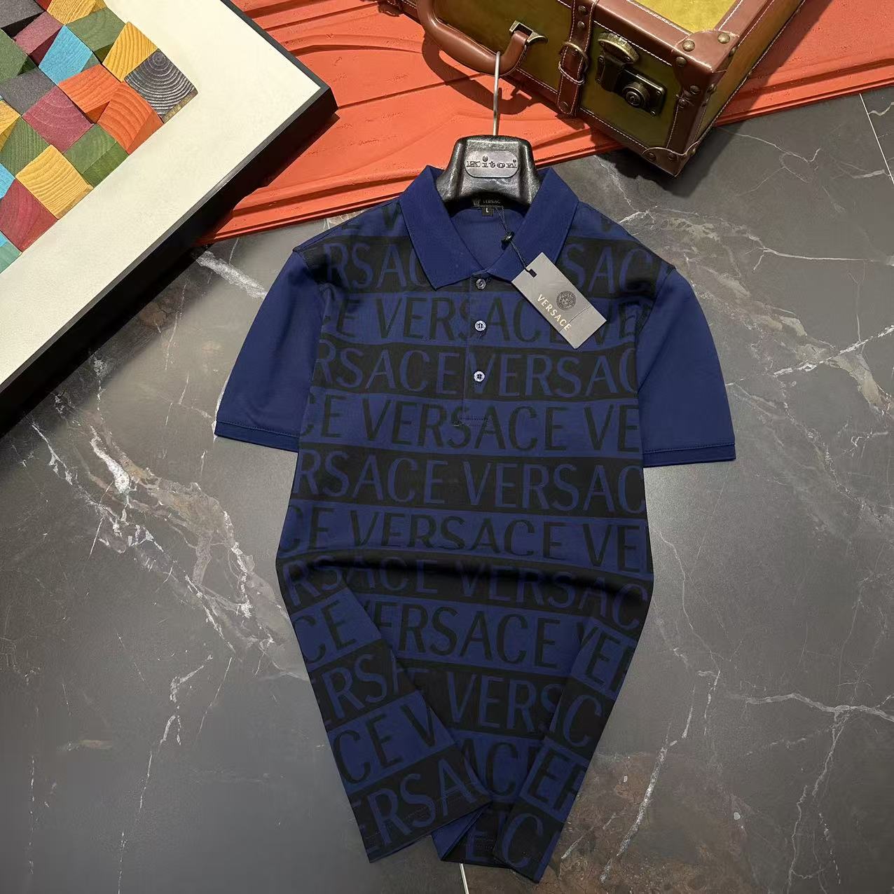 VS stand-up collar POLO shirt 0725082901