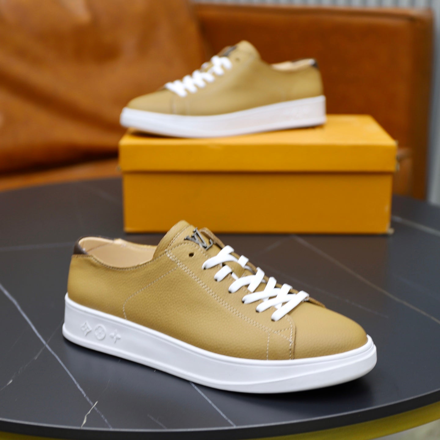 Lvv cowhide casual sports sneakers 0724091603