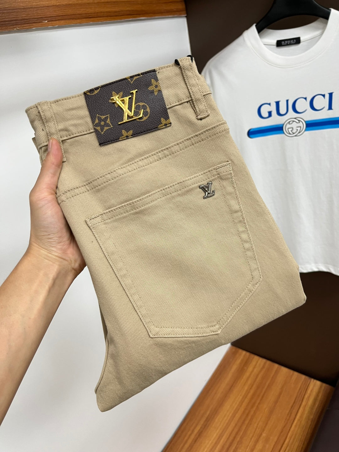 Lvv men's business casual jeans 0725092608