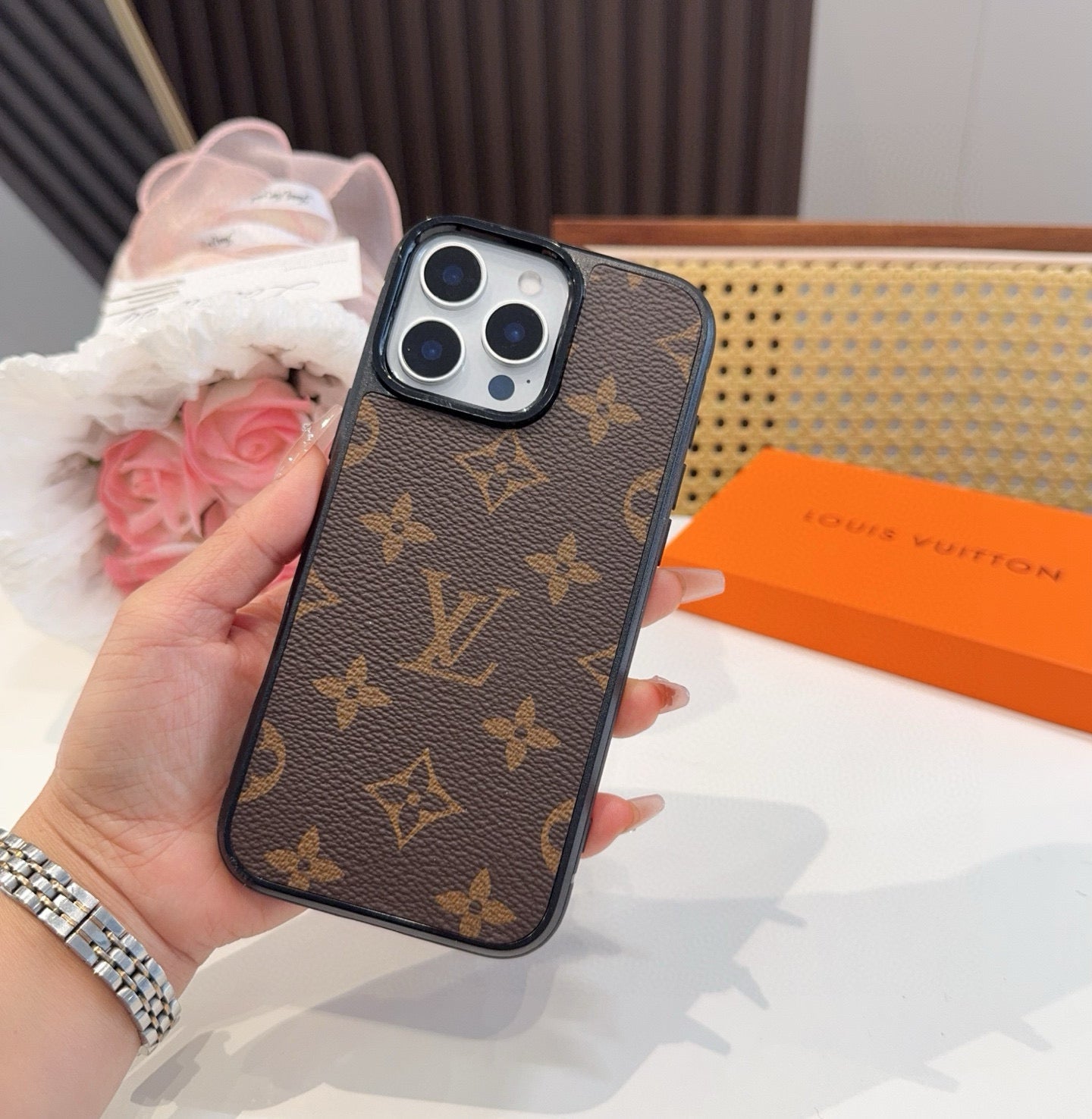 Lvv fashion print mobile phone case 0725100907
