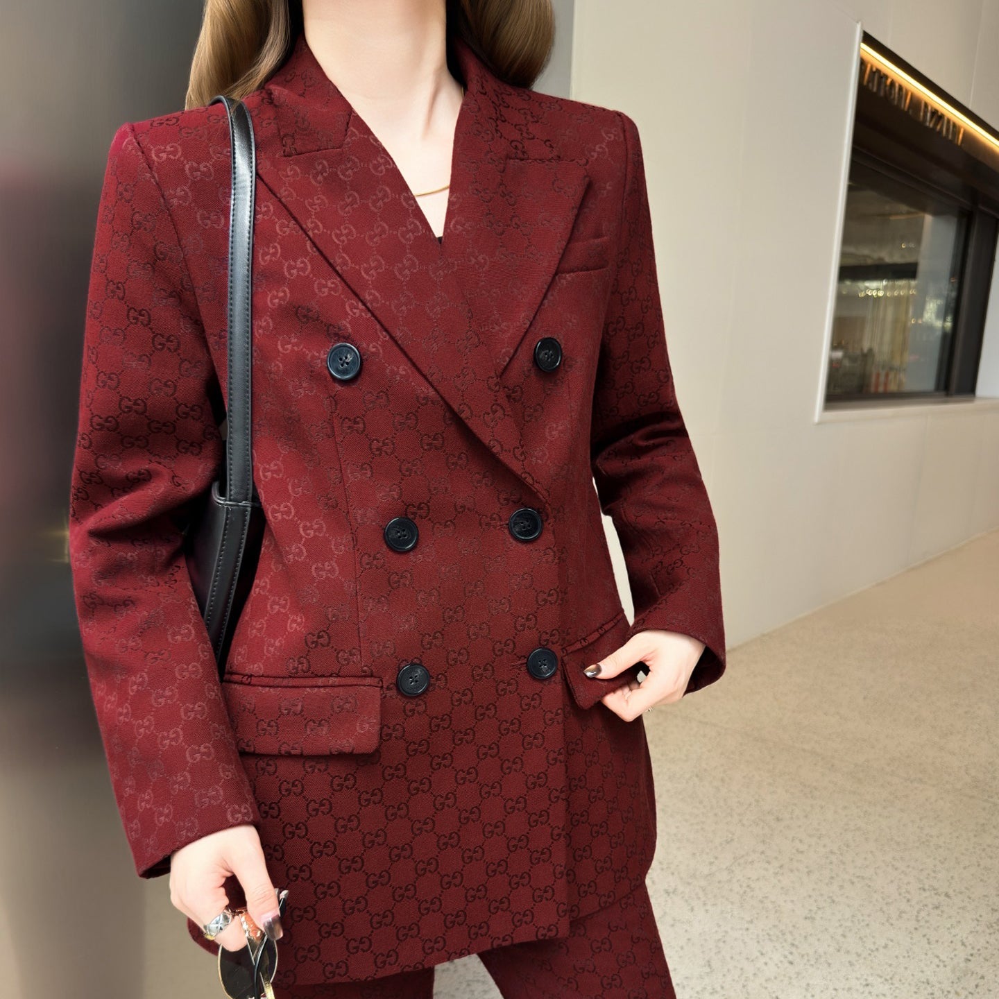 G Classic Floral Print Blazer 102509205