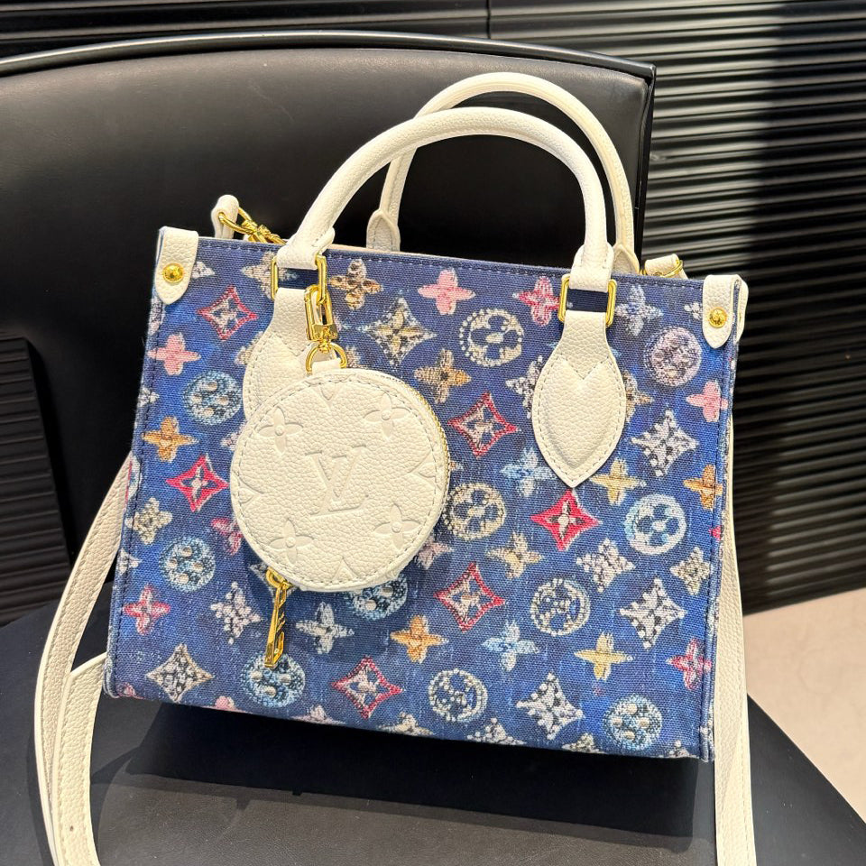 L denim tote bag—versatile and functional 1025092213