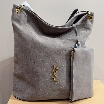 YS Suede Niki Bucket Bag 1025092405