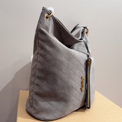 YS Suede Niki Bucket Bag 1025092405