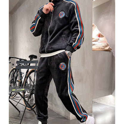 Fashion Zipper Cardigan Set 1025092410