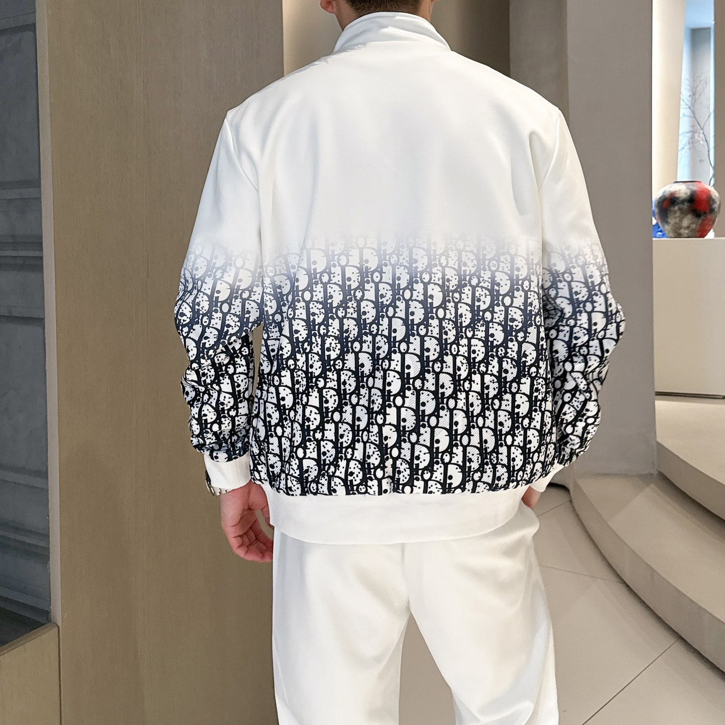 Fashion Zipper Cardigan Set 1025092412