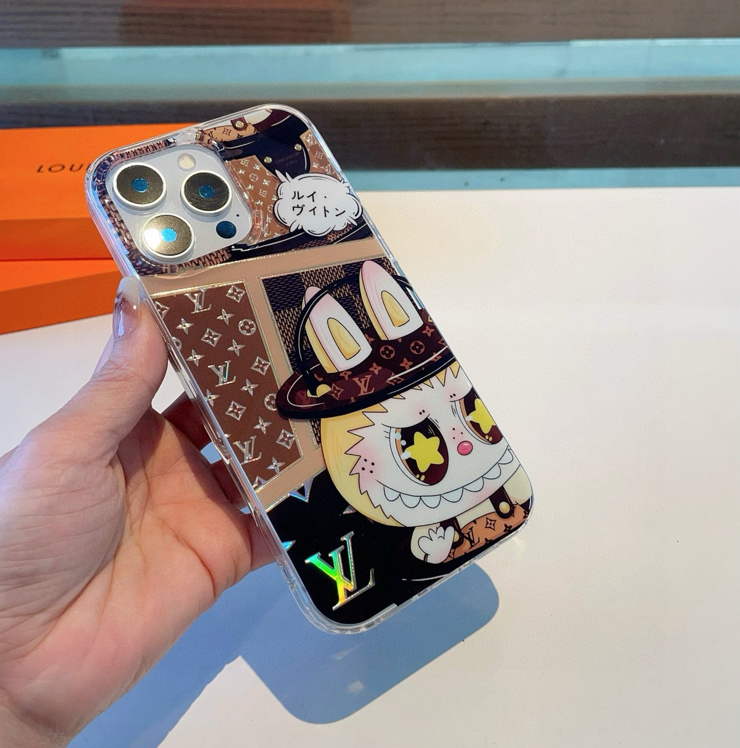 Lvv fashion print mobile phone case 0725100906