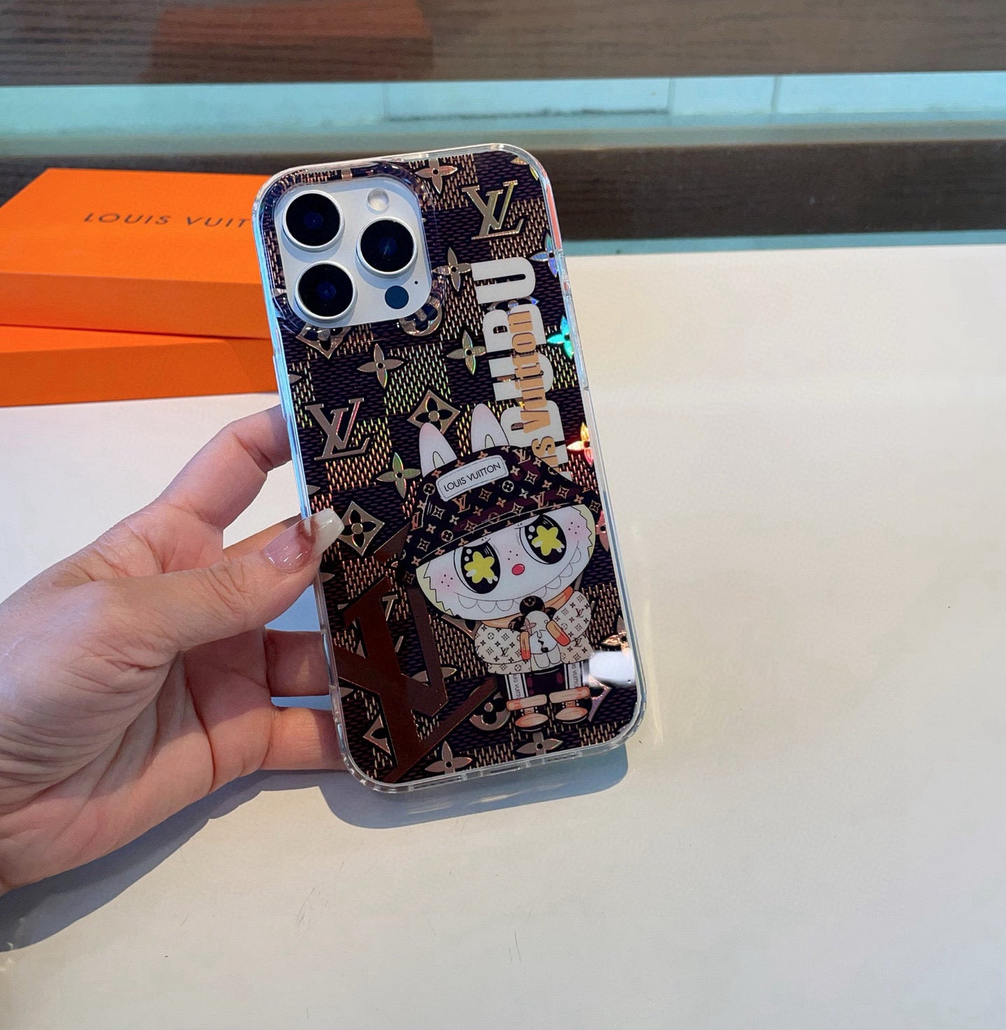 Lvv fashion print mobile phone case 0725100906